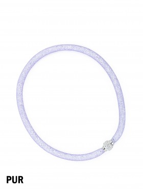 SPARKLE TUBE RHINESTONE NECKLACE